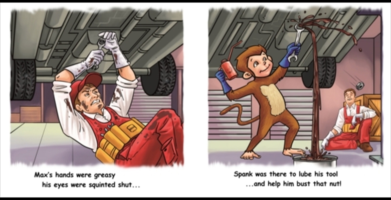 Spank the Monkey Lends a Hand Free eBook11