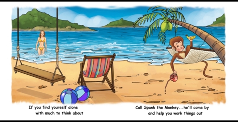 Spank the Monkey Lends a Hand Free eBook2
